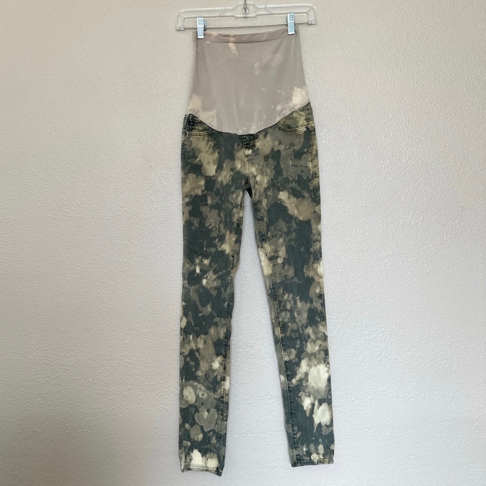 AG denim Upcycled tie dye  maternity jeans  - 27R